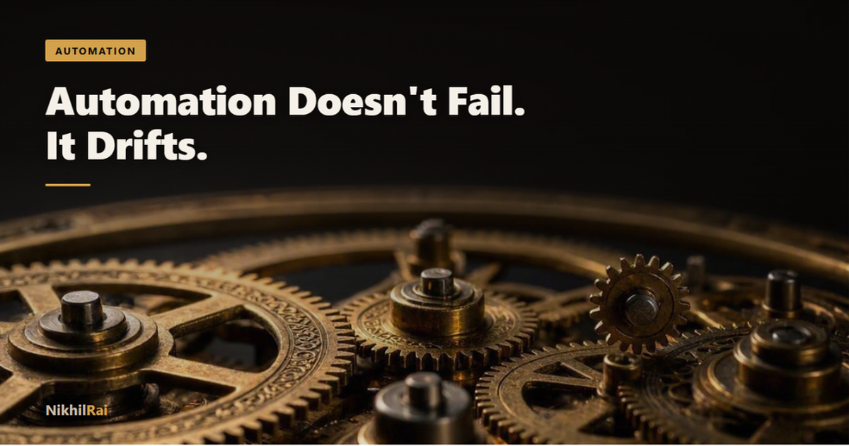 How to Audit the Automations You Already Built