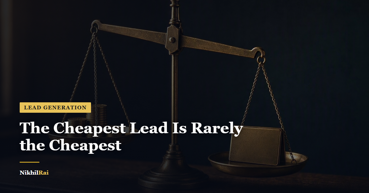 How Much Does B2B Lead Generation Cost? Agency, In-House or Build