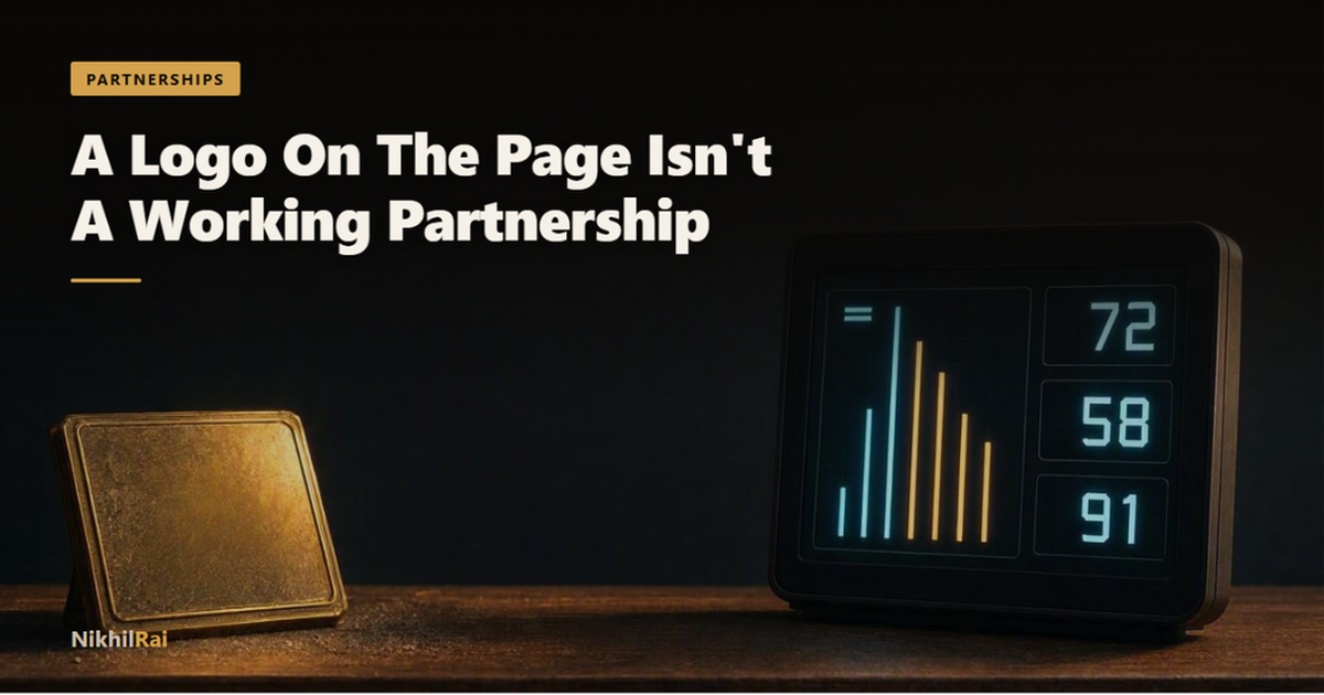 The Partnership Scorecard: What to Track After the Deal Is Signed